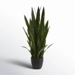 38''+Faux+Snake+Plant+(Sansevieria)+Plant+in+Planter-32554272
