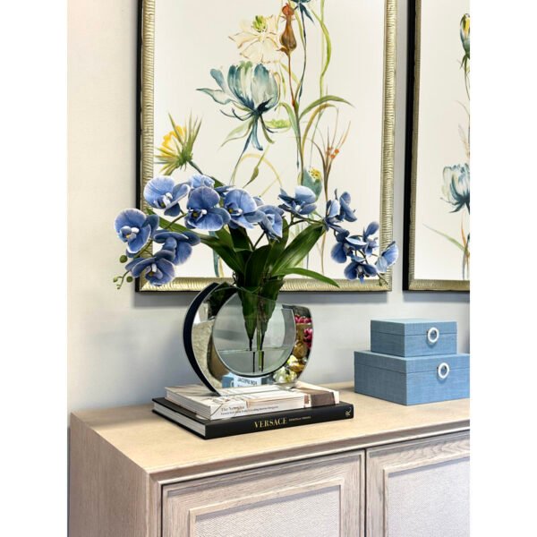 Transitional Isle Orchid Arrangement in Vase - Image 4